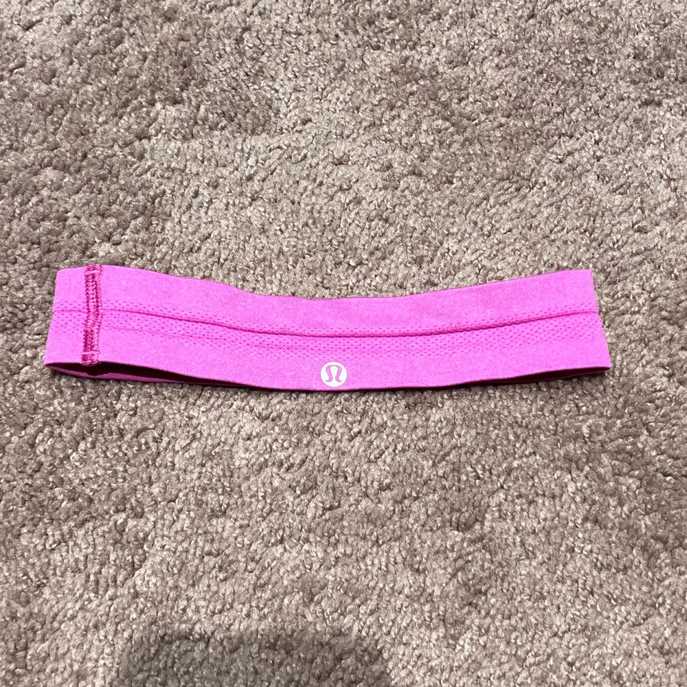 Lululemon Pink headband
